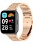 Xiaomi Redmi Watch 3 Active Uyumlu Metal Kordon Paslanmaz Çelik Baklalı Çelik Kordon Kayış 1