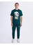 Authentic Vitor Erkek Petrol Yeşili Regular Fit T-Shirt 1