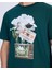 Authentic Vitor Erkek Petrol Yeşili Regular Fit T-Shirt 4