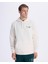 Authentic Authentic Graphik Phelps Erkek Beyaz Regular Fit Hoodie 1