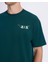 Authentic Authentic Graphik Parker Erkek Petrol Yeşili Regular Fit T-Shirt 2