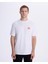 Authentic Baston Erkek Beyaz Regular Fit T-Shirt 1