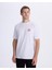 Authentic Baston Erkek Beyaz Regular Fit T-Shirt 2