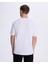 Authentic Baston Erkek Beyaz Regular Fit T-Shirt 4