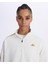 Authentic 222 Banda Pepitagt Kadın Beyaz Regular Fit Sweatshirt 4