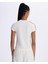 Authentic 222 Banda Pippigt Kadın Beyaz Regular Fit T-Shirt 4
