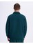 Authentic Pola Organic Tur Erkek Petrol Yeşili Regular Fit Sweatshirt 4