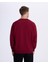 Authentic Alec Erkek Bordo Regular Fit Sweatshirt 4