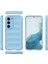 Denza Case Samsung Galaxy S23 Kılıf Arkası Bombeli Silikon Kapak - Sky Blue 3