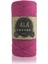 Cotton Fuşya Panç Amigurumi Ipi Koton Punch Ipi (1,5mm) - 4 x 100 Gram Toplam 400 Gram 2