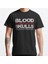 Bol Kalıp Unisex Blood For The Blood God, Skulls For The Skull Throne Print Tasarım Baskılı Tshirt 1