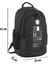 Çift Bölmeli Siyah Sırt Çantası 04300 5