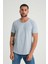 Erkek Pis Yaka %100 Pamuk Salaş T-Shirt 1