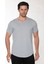 Erkek Pis Yaka Pamuk Salaş T-Shirt 1