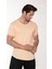 Erkek Pis Yaka Pamuk Salaş T-Shirt 4