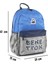 Unıted Colors Of Benetton. Çift Bölmeli Sırt Çantası 03845 4
