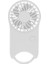 Asma Tokalı Mini Handhd Fan F12 (Beyaz) (Yurt Dışından) 2