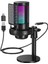 Youtuber Mikrofon Mv-7 Siyah Rgb USB Oyuncu Yayıncı ve Podcast Için Uyumlu Condenser Mikrofon 1