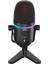 Driton Youtuber Mikrofon Mv-8 Siyah USB Rgb Dinamik Cardioid Condenser Podcast Yayıncı Mikrofonu 2