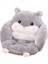 Sevimli Hamster Peluş Oyuncak Yarım Çevreleyen Peluş Koltuk Minderi (Yurt Dışından) 1