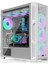 Ponos Ultra Ms4 White Menteşeli Temperli Cam Yan Panel 4X12CM Adreslenebilir Fanlı Argb LED USB 3.0 Type-C Mesh Ön Panelli Atx Bilgisayar Kasası (0R20B00228) 1