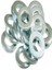 M8 Düz Pul - Beyaz - DİN125 - 100 Adet 1