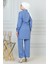 Beli Bağcıklı Takım Mavi 19220 4