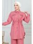 Beli Bağcıklı Takım Pembe 19220 2