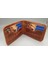 Gerçek Deri Tamamen El Emeği Cüzdan 22CM*8CM * 1 Banknot Alanı 4 Kart Bölmesi 20A6 3