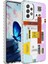Galaxy A52 Kılıf Airbag Kenarlı Renkli Desenli Silikon Zore Elegans Kapak-No2 1