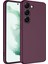 Galaxy S23 Plus Kılıf Zore Mara Lansman Kapak-Koyu Mor 1