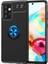 Galaxy A52 Kılıf Zore Ravel Silikon Kapak-Siyah-Mavi 1