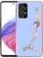Galaxy A52 Kılıf El Tutamaçlı Kamera Korumalı Zore Taka Silikon Kapak-Mor 1