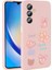 Galaxy A23 4g Kılıf Kabartma Figürlü Parlak Zore Toys Silikon Kapak-Pembe 1