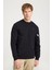 All Terrain Gear Regular Fit Normal Kesim Bisiklet Yaka Siyah Sweatshirt 1