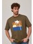 Not Mind Yazılı Yeşil Tshirt 2