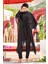 Mayo Üzerine Tek Pareo Kaftan Lına 6039 Siyah 1