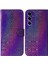 Samsung Galaxy A16 Için Flip Case Kart Yuvası Cüzdan Kılıf Glitter Renkli (Yurt Dışından) 1