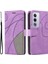 Oppo A3 Pro 5g Için Flip Case Dikiş Renk Deri Cüzdan Kickstand Flip (Yurt Dışından) 1