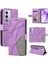 Oppo A3 Pro 5g Için Flip Case Dikiş Renk Deri Cüzdan Kickstand Flip (Yurt Dışından) 4