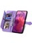 Motorola Moto G24 Çoklu Kart Yuvası Flip Fermuar Tarzı Cüzdan Için Kılıf (Yurt Dışından) 4