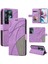 Kart Yuvası Standı ile Oppo Oppo 11F 5g Iki Renkli Dikiş Için Flip Case (Yurt Dışından) 1