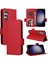 Samsung Galaxy S24 Fe Pu Deri Cüzdan Için Flip Case Yan Toka Kartı (Yurt Dışından) 1