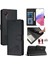 1 Samsung Galaxy Xcover 5 Kedi Rfıd Cüzdan Kapak Çevirin Kart Yuvası (Yurt Dışından) 5