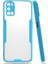 Oppo A52 Kılıf Zore Parfe Kapak-Mavi 1
