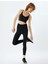 Spor Tayt Normal Bel Dikiş Detaylı Skinny Fit 1