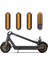 Elektrikli Scooter Xiaomi M365 / Pro 2/pro3 / 1s Uyumlu Reflektör 2ÖNE-2ARKAYA Vidalı Paket Kedigözü Sert Plastik 1