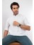 Fitmens Slim Fit Uzun Kol Hakim Yaka Yarım Patlı Hediye Kutulu Erkek Gömlek - Beyaz 2