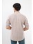 Fitmens Slim Fit Uzun Kol Hakim Yaka Yarım Patlı Hediye Kutulu Erkek Gömlek - Kahverengi 4