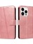 IPhone 14 Için Filp Durumda Pro Max Kredi Kartı Yuvası ile Preslenmiş Pu Deri (Yurt Dışından) 5